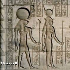 Denderah relief - Les anciens Egyptiens taient en chair