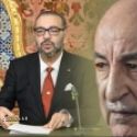 A gauche Mohammed VI et  droite Abdelmajid Tebboune