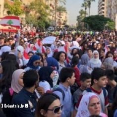 Manifestations  Sada au Liban