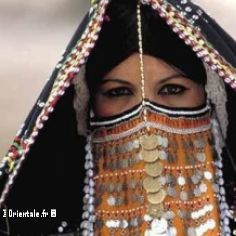 Bdouine, tenue traditionnelle arabe
