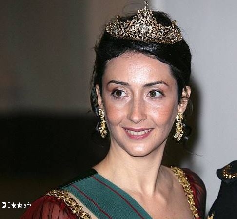 La princesse algrienne Rym Ali, pouse du prince Ali ben Al Hussein de Jordanie