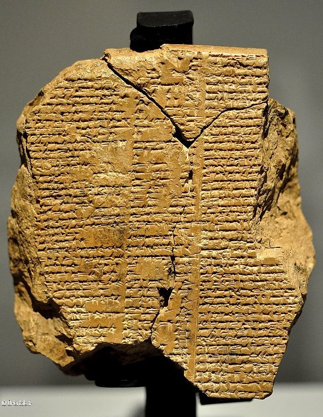 Tablette narrant l'pope de Gilgamesh