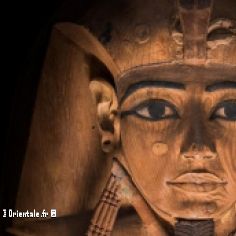 Le cercueil de Ramss II,  Paris pour une exposition visible depuis le 7 avril 2023,  la Villette