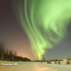 Aurore borale, Eielson Air Force Base, Alaska