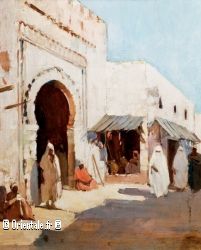 Marché algérois ancien (peinture)