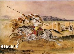 Fantasia arabe - Delacroix