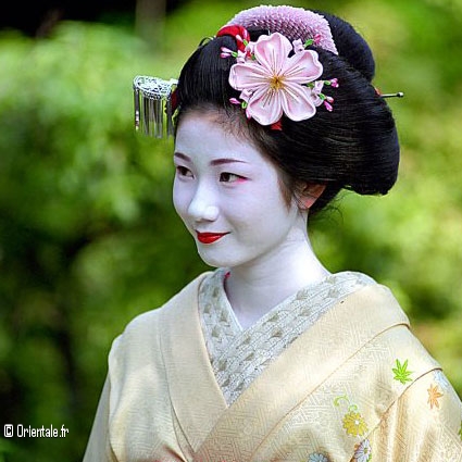 Geisha maquillée Geisha maquillée