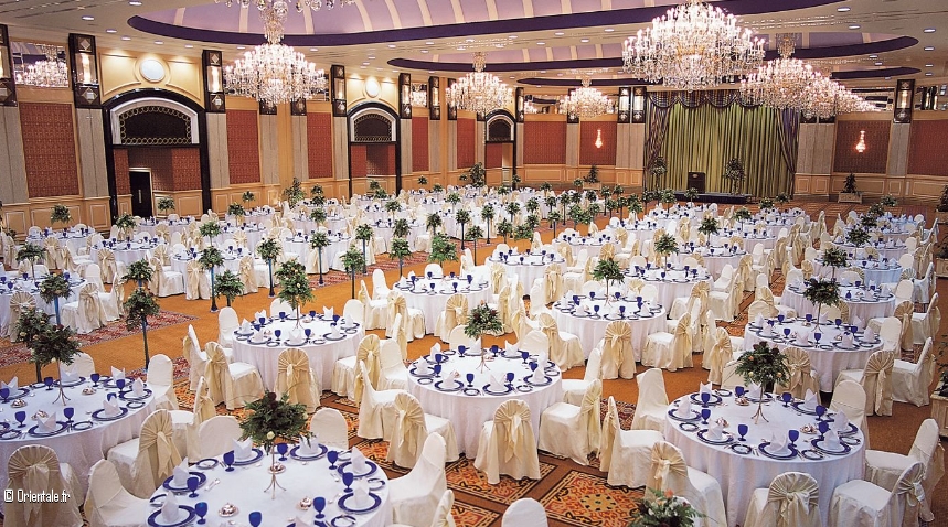 Salle de mariage au Moyen-Orient