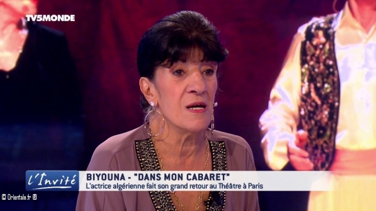 Biyouna invite par TV5 Monde