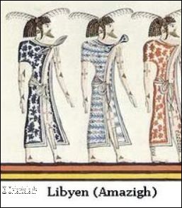 Imazighen anctres des Algriens (bas-relief gyptien)