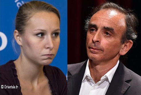 Marion Marechal et Eric Zemmour Marion Marechal et Eric Zemmour