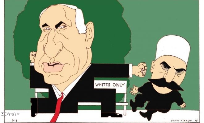 Netanyahou caricature