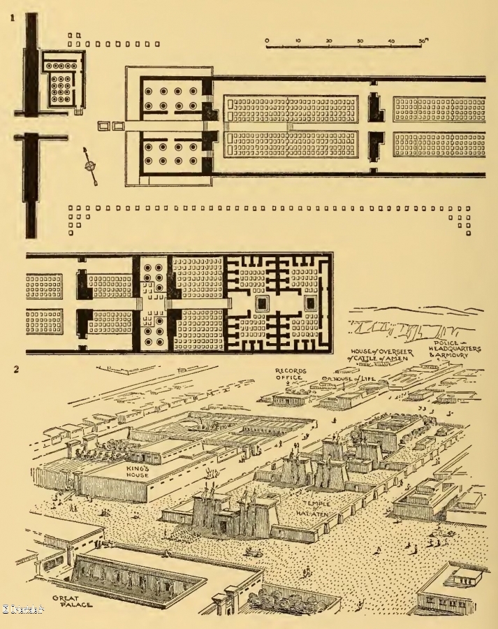 Plans de el Amarna