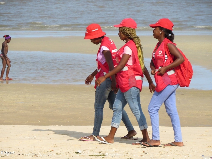 Jeunes filles mozambicaines