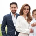 La Reine Rania avec ses fils