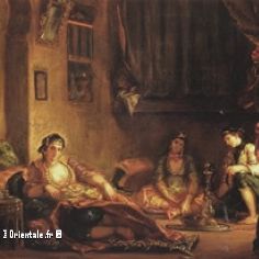 Femmes algéroises par Delacroix