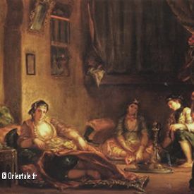 Femmes alg�roises par Delacroix