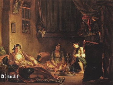 Femmes algroises par Delacroix