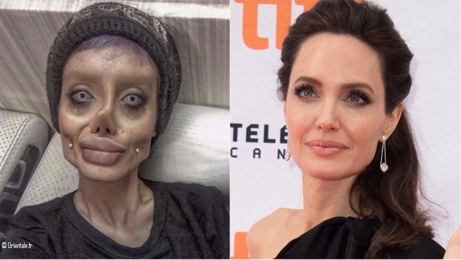 Transformation pour ressembler a Angelina Jolie