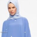 Blue abaya