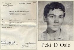 Carte d'identité d'Alain Tap