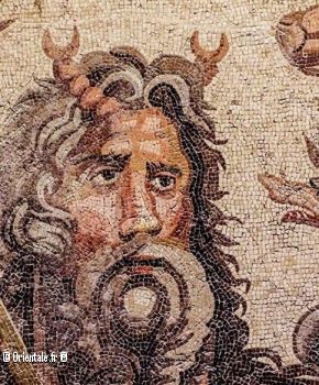 Mosaïque avec Oceanus Mosaïque avec Oceanus