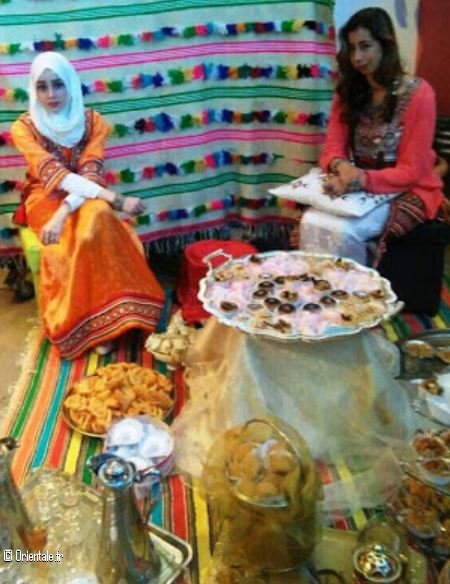 Femmes algériennes gateaux arabes