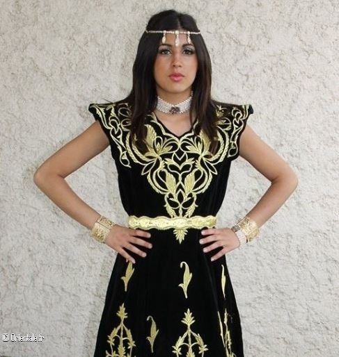 Robe en velours de Bône Robe en velours de Bône