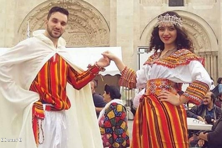 Mariés kabyles algériens