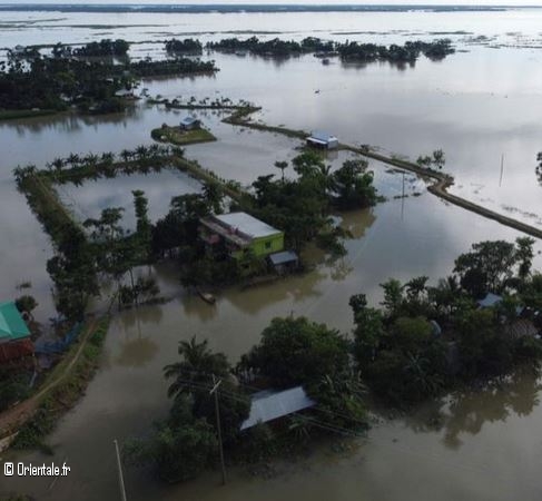 Pluies diluviennes Bengladesh