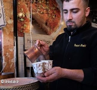 Preparation thé syrien