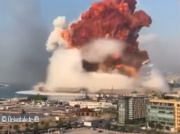 Liban - Explosions port de Beyrouth 04.08.2020 Liban - Explosions port de Beyrouth 04.08.2020