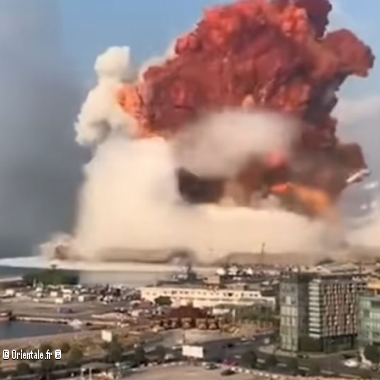 Liban - Explosions port de Beyrouth 04.08.2020