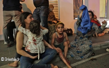 Famille de Beyrouth Liban, explosion d'aout Famille de Beyrouth Liban, explosion d'aout