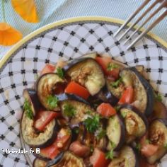 Salade d'aubergines