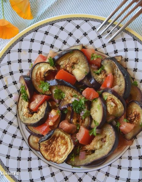 Salade d'aubergines