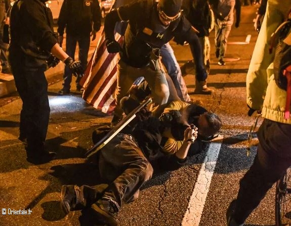 Manifestation pro Trump violences Manifestation pro Trump violences