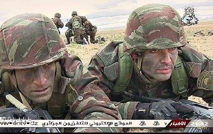 Armee militaires algériens