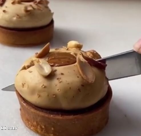 Patisserie chocolat noisette préparée par Farah, Mme le chef pâtissier Patisserie chocolat noisette préparée par Farah, Mme le chef pâtissier