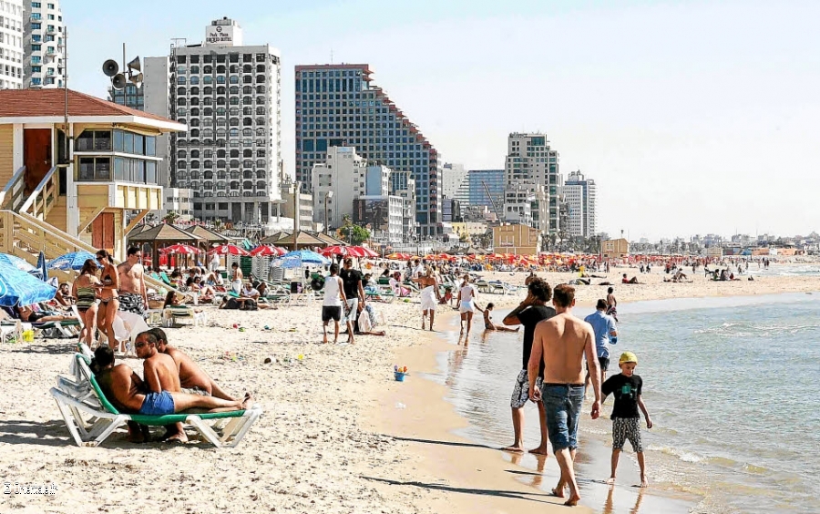 Plage en Israel