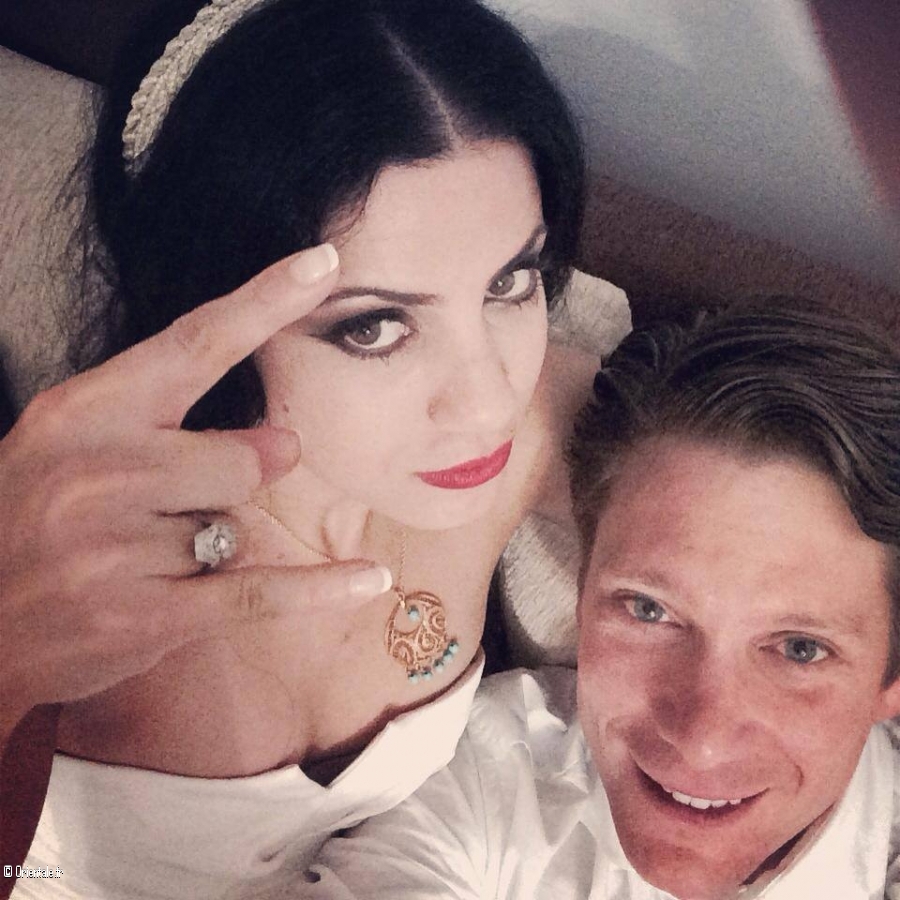 Emel avec son mari Theo Emel avec son mari Theo