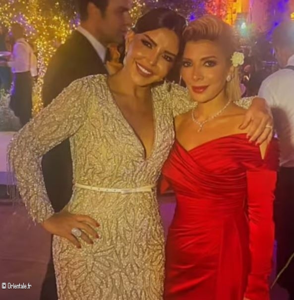 Mariage de Jessica Azar - Assala Nasri et la journaliste Rima Njeim