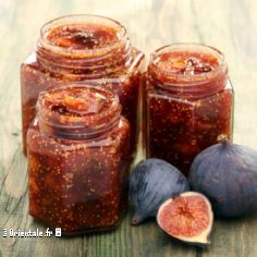 Confiture de figues violettes