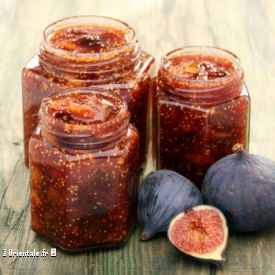 Confiture de figues violettes