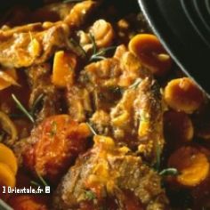 Tajine de veau aux carottes