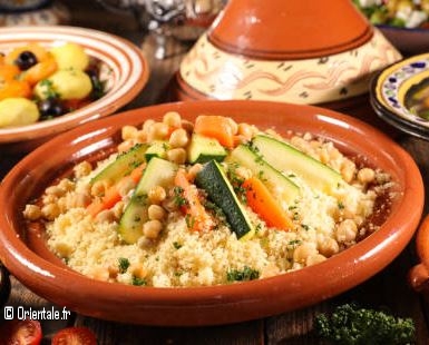 Plat de couscous