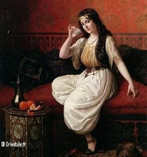 Femme algérienne, portrait Femme algérienne, portrait