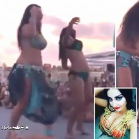 Sc�ne o� une femme monte sur sc�ne avec Sofinar