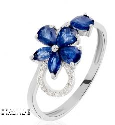 Bague en saphir