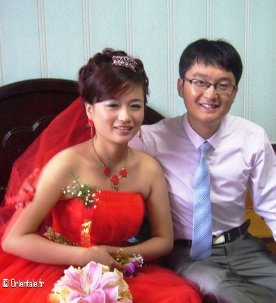 Mariés chinois d'aujourd'hui
